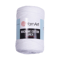 YarnArt Macrame cotton lurex 721  -    