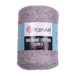 YarnArt Macrame cotton lurex 727  -    
