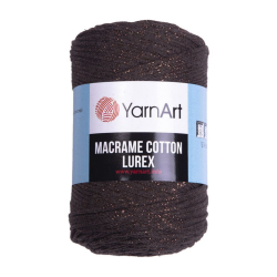 YarnArt Macrame cotton lurex 736  -    