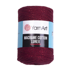 YarnArt Macrame cotton lurex 739  -    