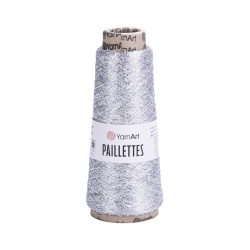 YarnArt Paillettes 8001     -    