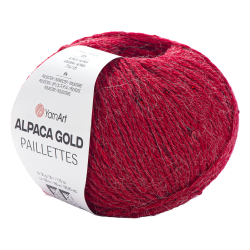 YarnArt Alpaca Gold Paillettes 9307  -    