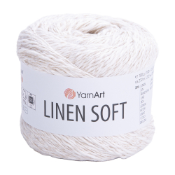 YarnArt Linen soft 7301  -    