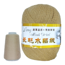  Long Mink wool 028  -    