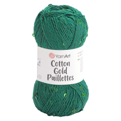 YarnArt Cotton Gold Paillettes 7114  -    