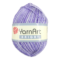 YarnArt Bright 222 фиолетовый меланж 1 моток - интернет магазин Стелла Арт YarnArt Bright 222 фиолетовый меланж 1 моток - интернет магазин Стелла Арт