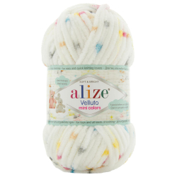 Alize Velluto mini colors 8112 