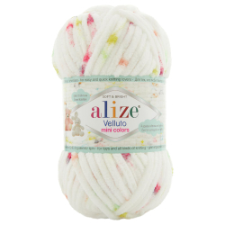 Alize Velluto mini colors 8114  