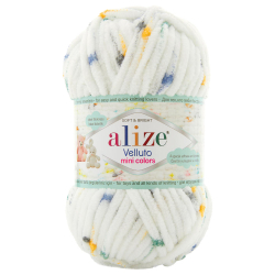 Alize Velluto mini colors 8115  