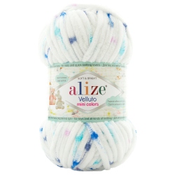 Alize Velluto mini colors 8117  
