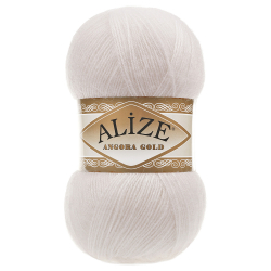 Alize Angora gold 599 слоновая кость Alize Angora gold 599 слоновая кость