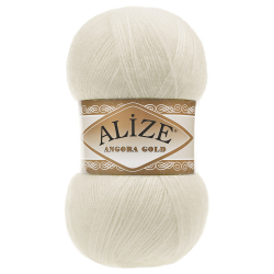 Alize Angora gold 01 молочный Alize Angora gold 01 молочный