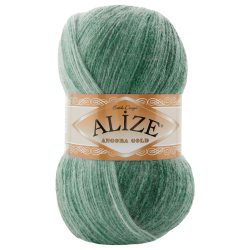 Alize Angora gold batik 8055 мятный Alize Angora gold batik 8055 мятный