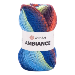 YarnArt Ambiance 157 рыжий синий - интернет магазин Стелла Арт YarnArt Ambiance 157 рыжий синий - интернет магазин Стелла Арт