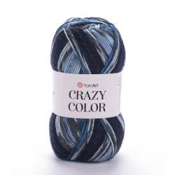 YarnArt Crazy color 174 ����� ������