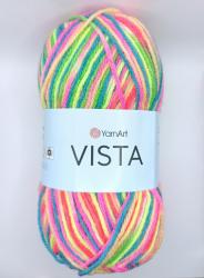 YarnArt Vista 5319 неоновая радуга - интернет магазин Стелла Арт
