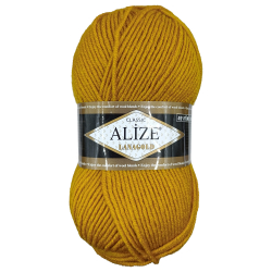 Alize Lanagold classic 645 горчичный - интернет магазин Стелла Арт