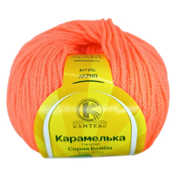 Камтекс Карамелька 126 яркий коралл - интернет магазин Стелла Арт