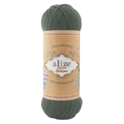 Alize Superwash Artisan 372 хаки - интернет магазин Стелла Арт