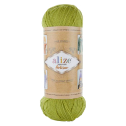 Alize Superwash Artisan 471 зеленое яблоко - интернет магазин Стелла Арт