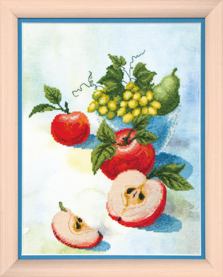 Crystal Art ВТ-0502 Набор для вышивания Акварельные яблочки