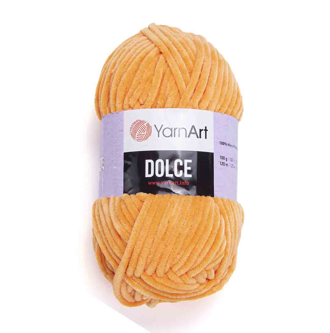 YarnArt Dolce 852 желто-оранжевый