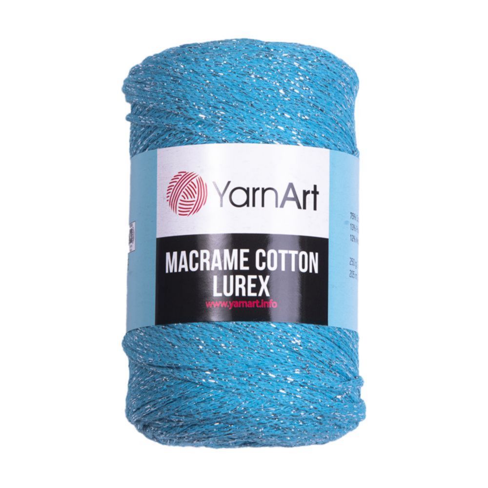 YarnArt Macrame cotton lurex 733  