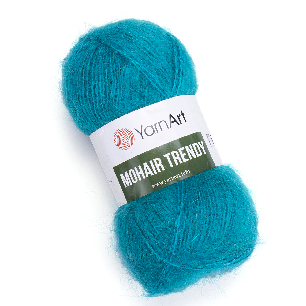 YarnArt Mohair Trendy 106 бирюза