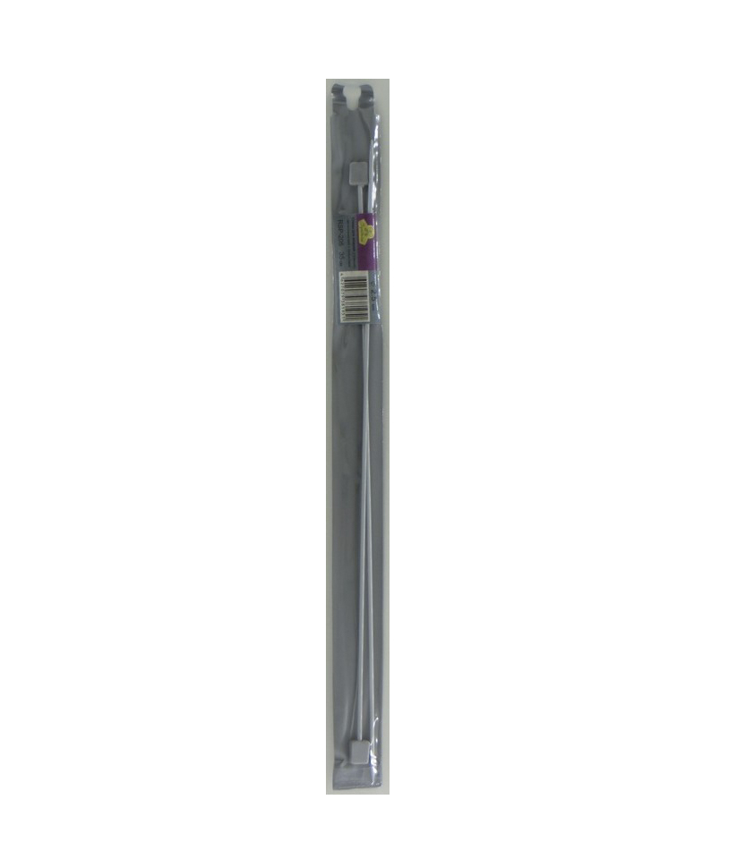 Рукоделие RSP Спицы для вязания прямые металлические с покрытием 35 см №2.5