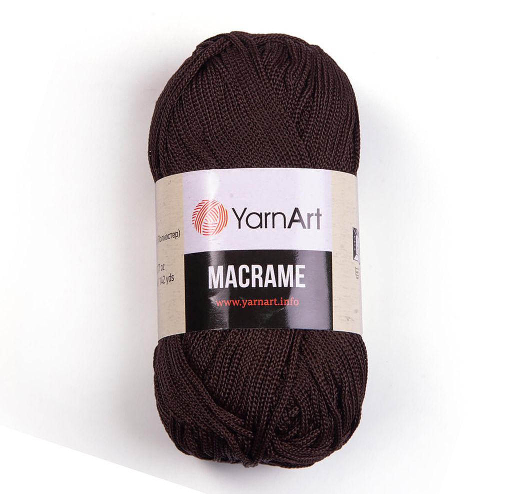 YarnArt Macrame 157 коричневый