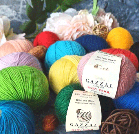 Gazzal Baby wool - интернет магазин Стелла Арт