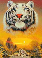 Kustom Krafts 88027 Набор для вышивания Призрак тигра
