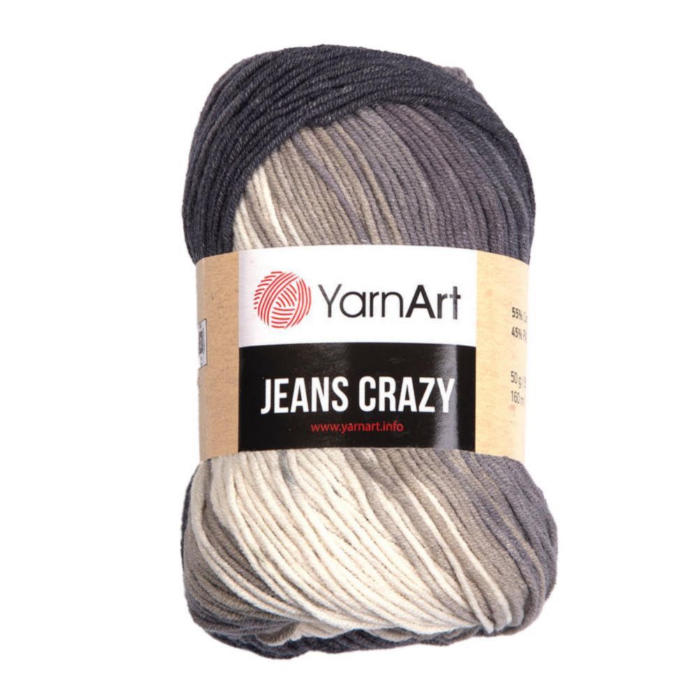 YarnArt Jeans crazy 8204 