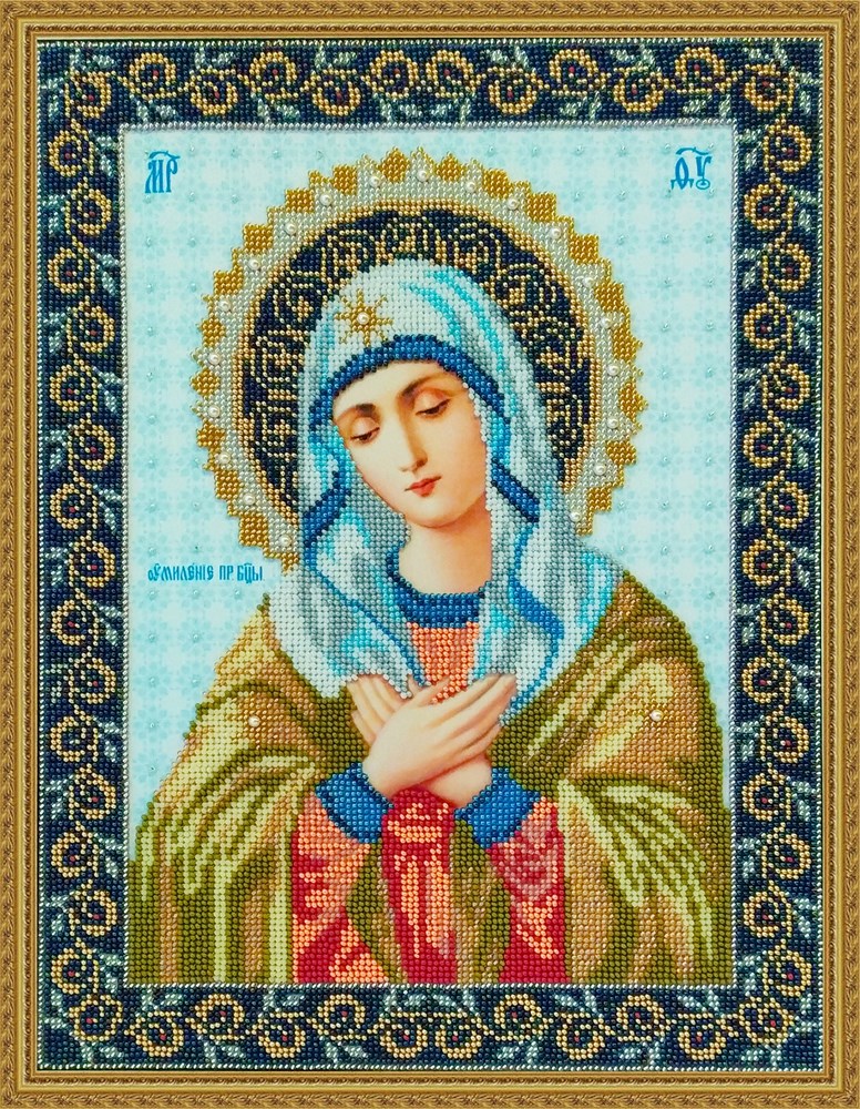 Galla Collection И 005 Набор для вышивания Икона Божией Матери «Умиление»