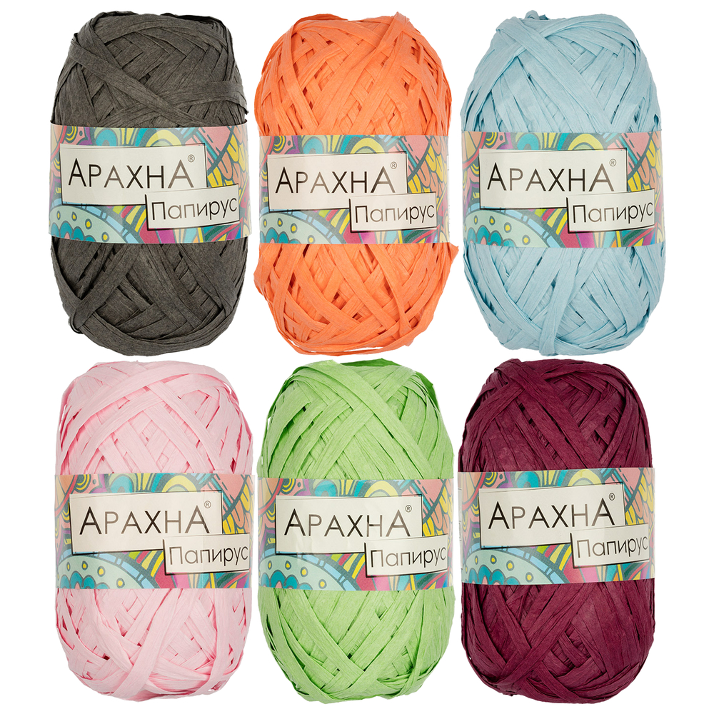 Российская пряжа - интернет магазин Стелла Арт Арахна Папирус Papyrus