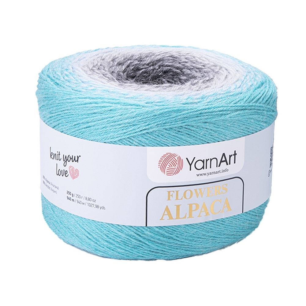 YarnArt Flowers Alpaca 412 ��������� �����