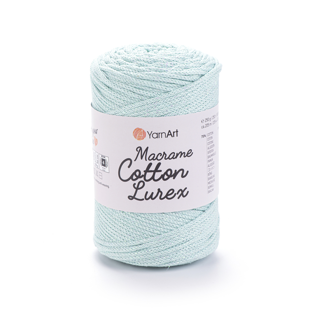 YarnArt Macrame cotton lurex 738 ����