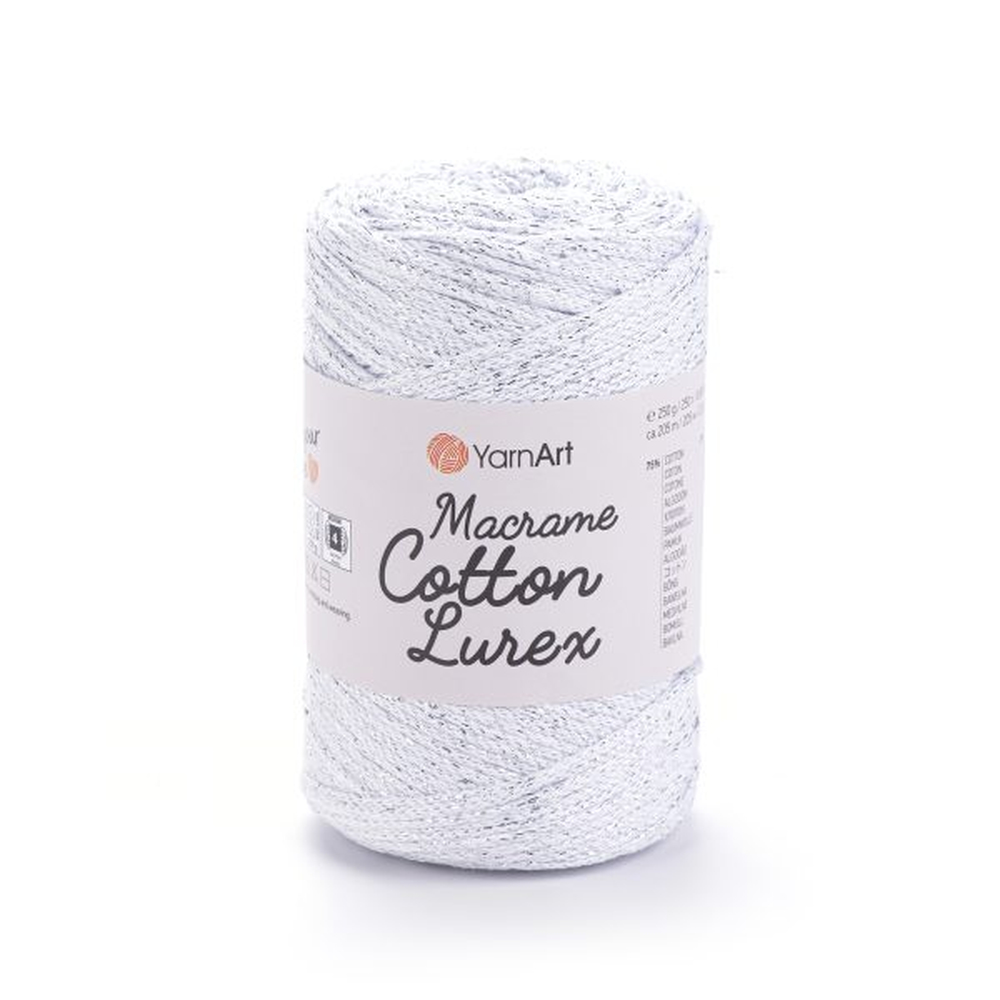 YarnArt Macrame cotton lurex 720 ����� � ��������