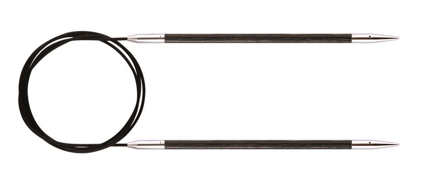 KnitPro 41212 Спицы круговые Karbonz 100 см №5.5