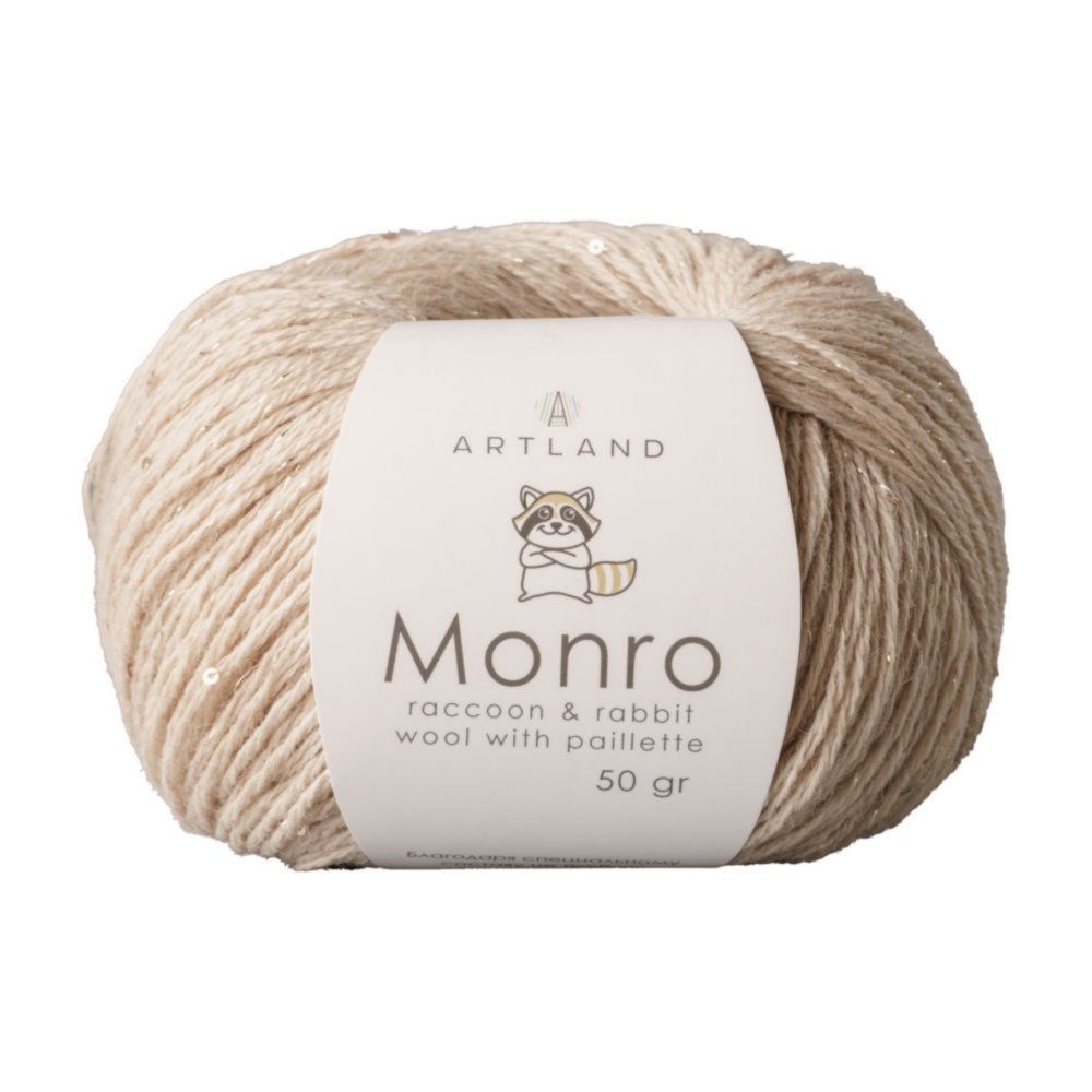 Artland Monro 90 с люрексом и пайетками светло-бежевый