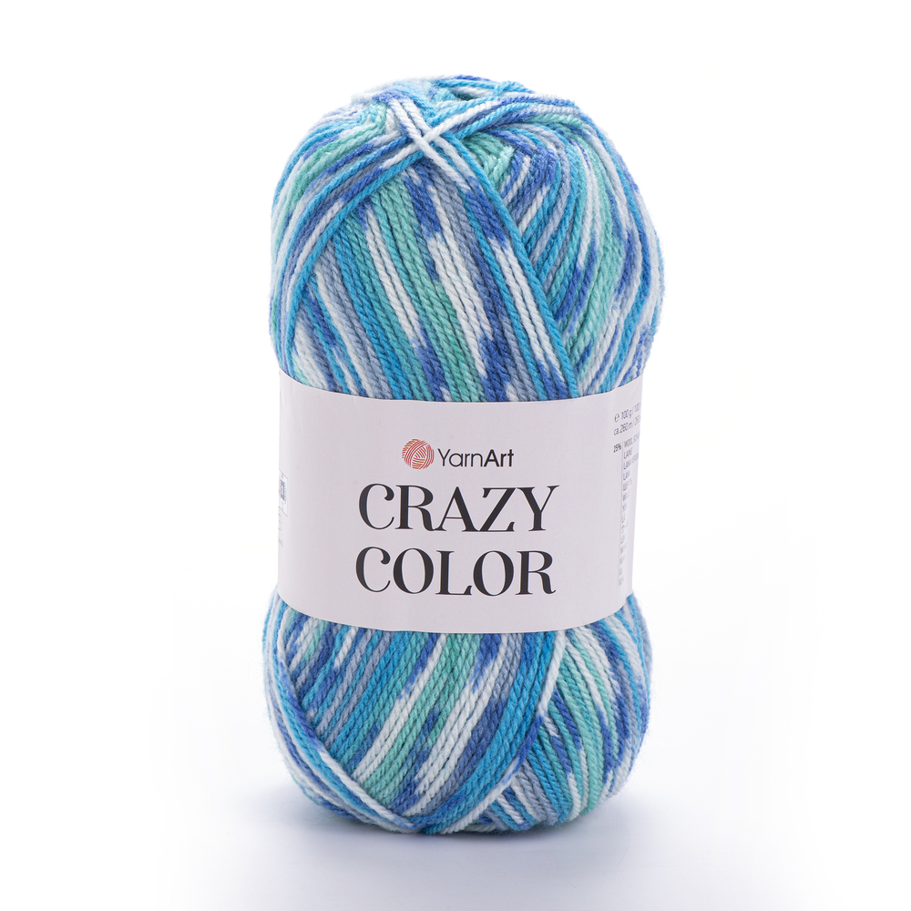 YarnArt Crazy color 098 ����� ���������