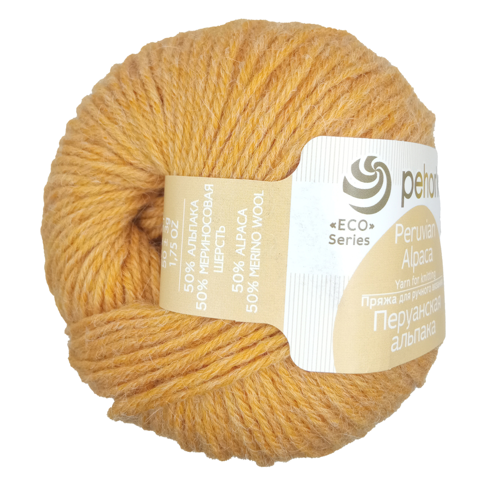 Пехорка Перуанская альпака 884 золотистый