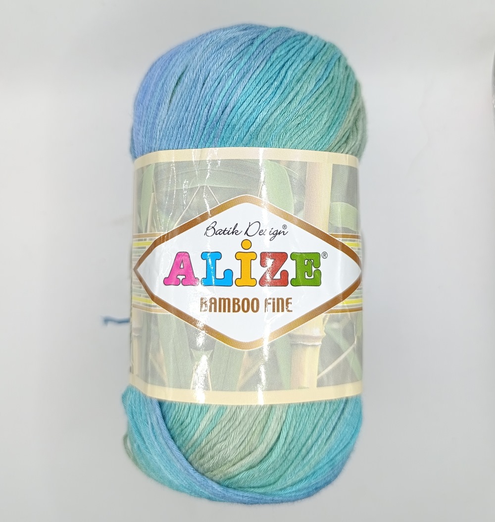 Alize Bamboo fine batik 3684 ������-������� ������� ����� 1 �����