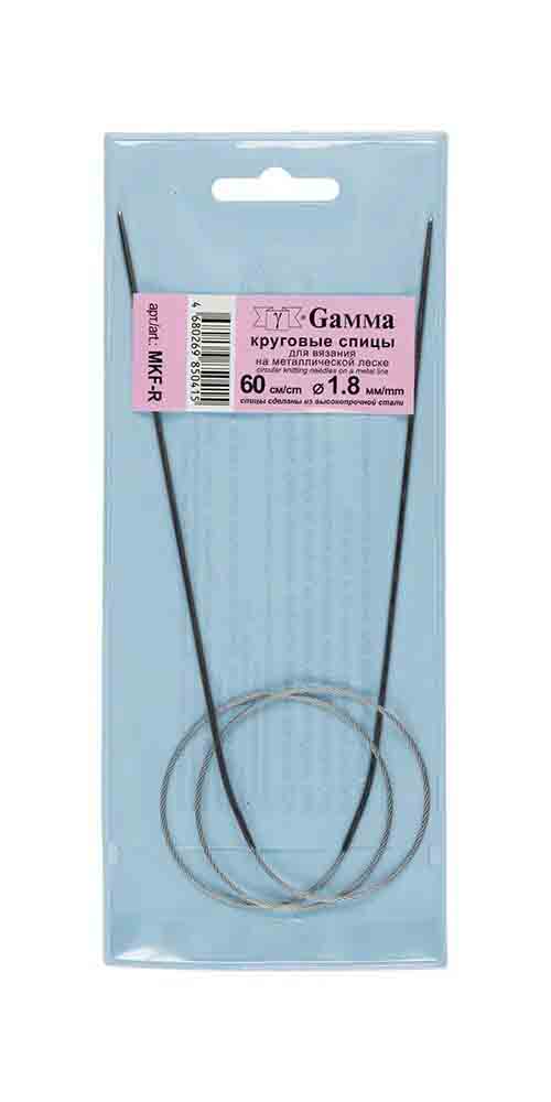 Gamma MKF-R Спицы круговые металлические 60 см №1.8