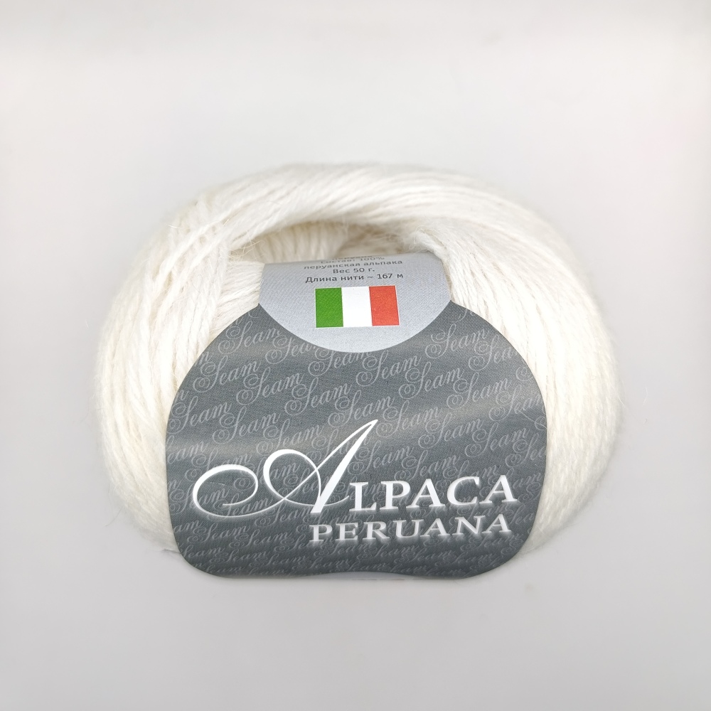 Seam Alpaca peruana 002 белый