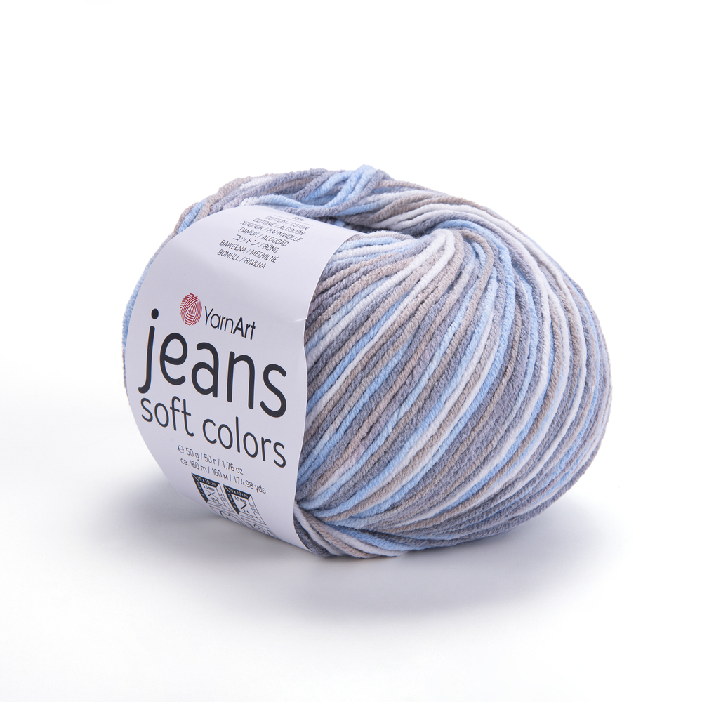 YarnArt Jeans Soft Colors 6210 ����-�������-�������