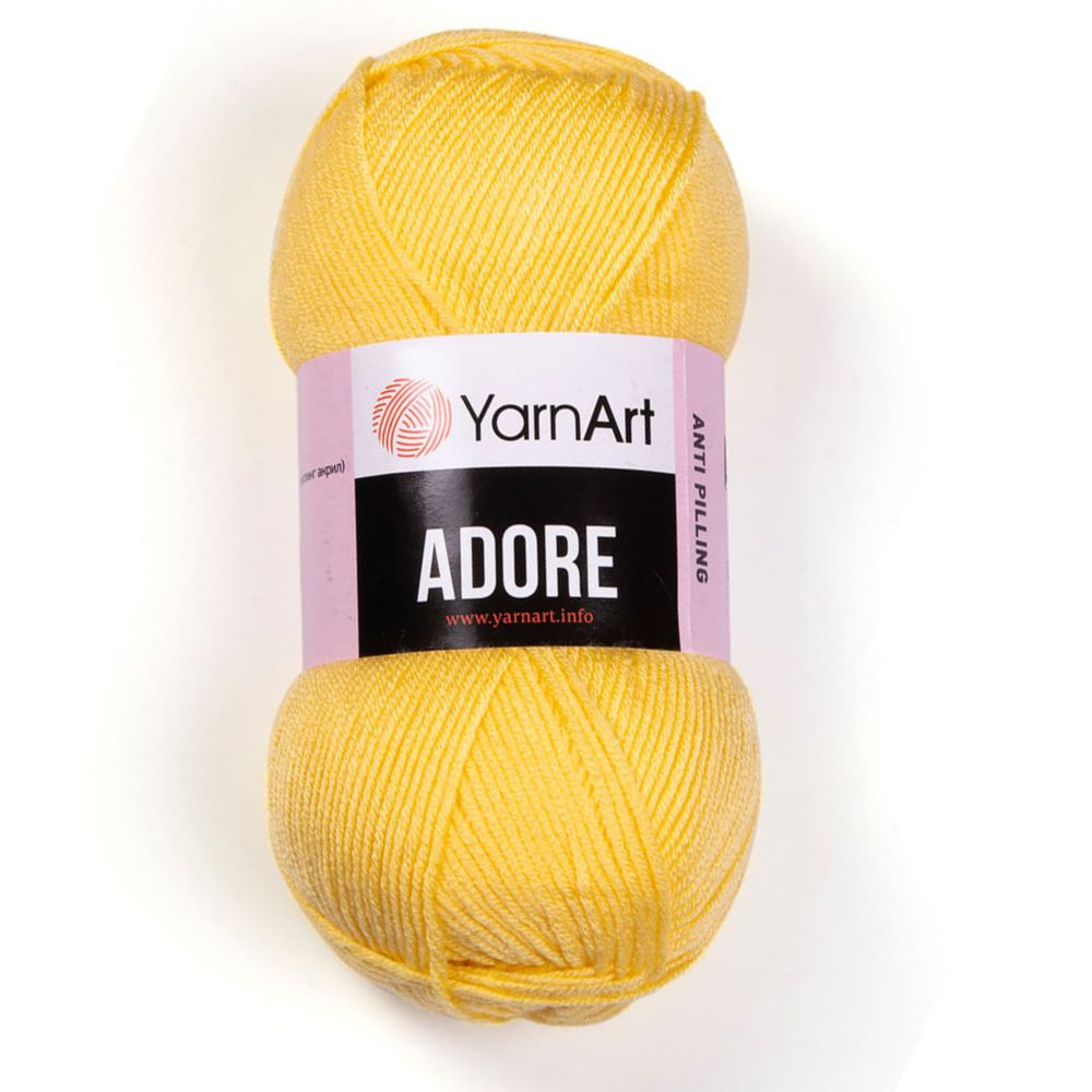 YarnArt Adore 332 желтый