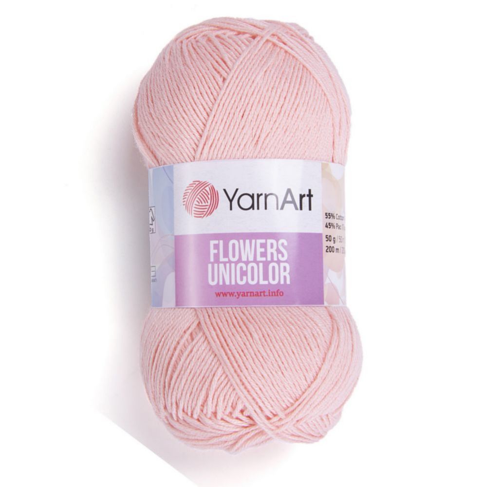 YarnArt Flowers Unicolor 734 персиковый