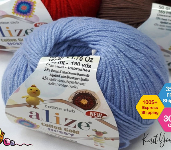 Alize Cotton gold hobby new - новинка