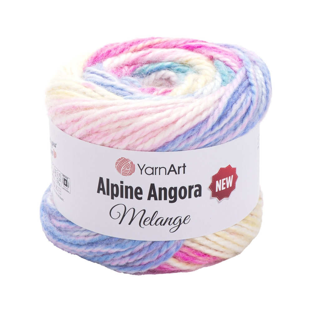 YarnArt Alpine Angora Melange New 6402  